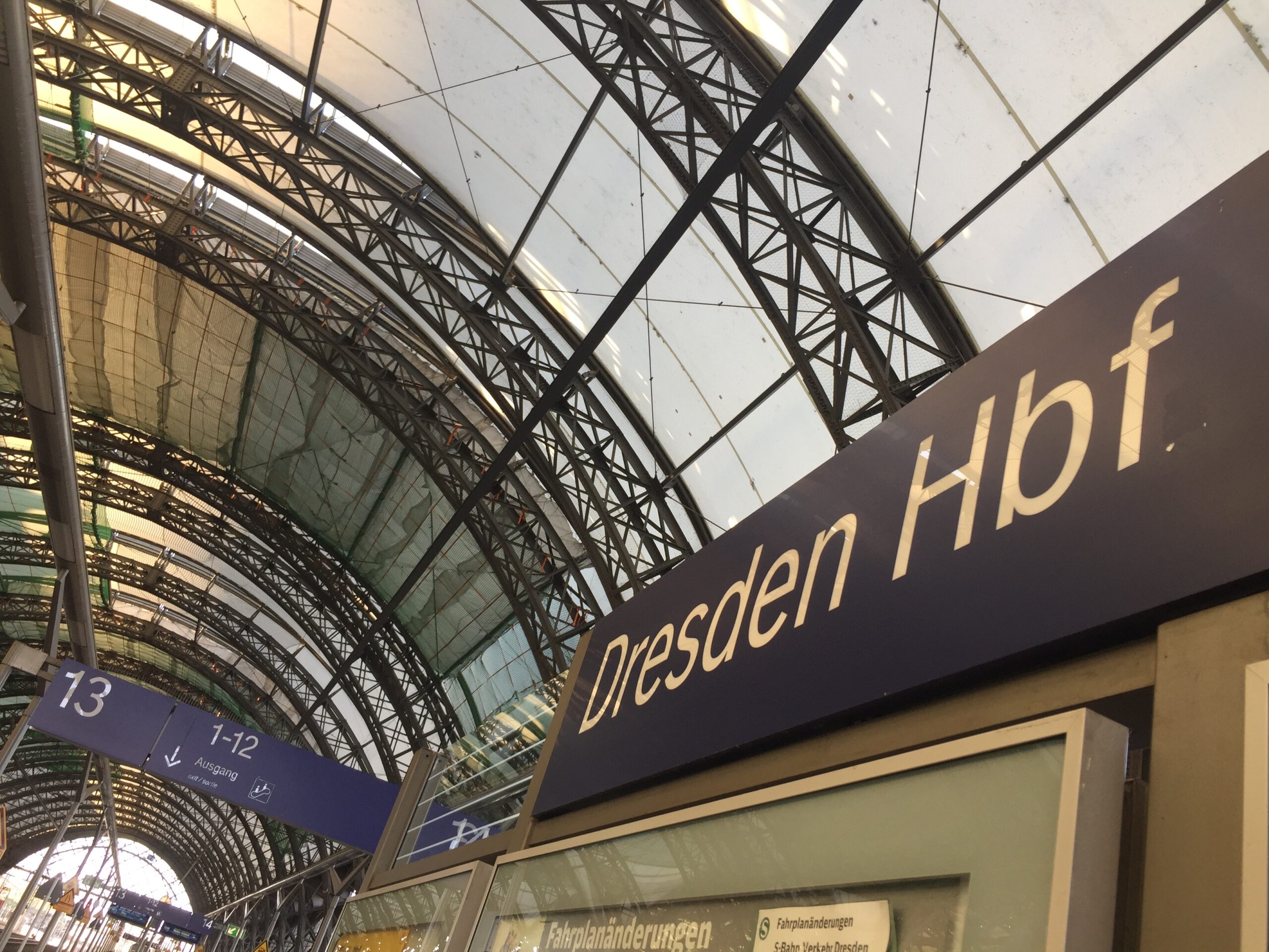 Gare centrale de Dresde